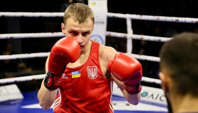 Дмитро Замотаєв під час поєдинку.